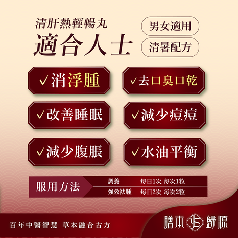 清肝熱輕暢丸 60粒